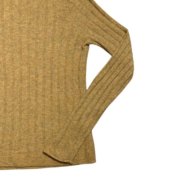Madewell Dark Yellow Evercrest Turtleneck Lightweight Sweater Womens S - Picture 3 of 9